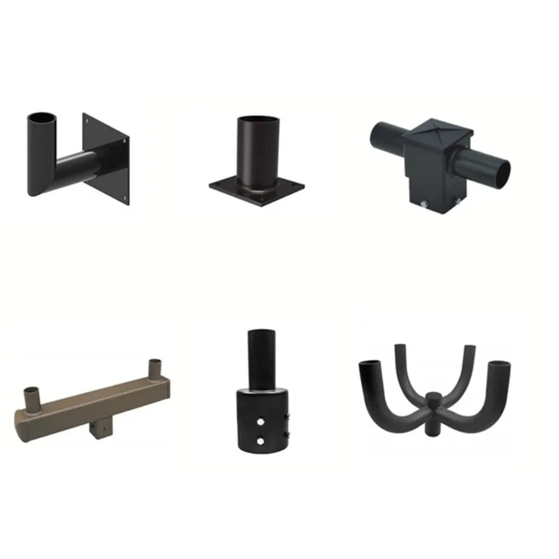 4" Square Horizontal Tenon Pole Light Brackets In Stock Buy Light