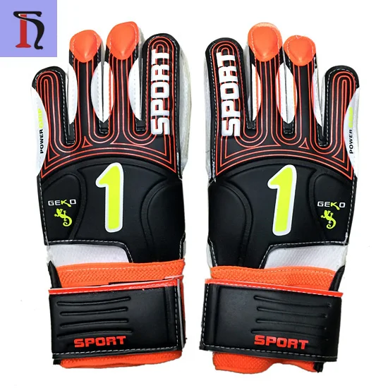 Wholesale Latex 100 Kids Football Gloves Goalkeeper Gloves
