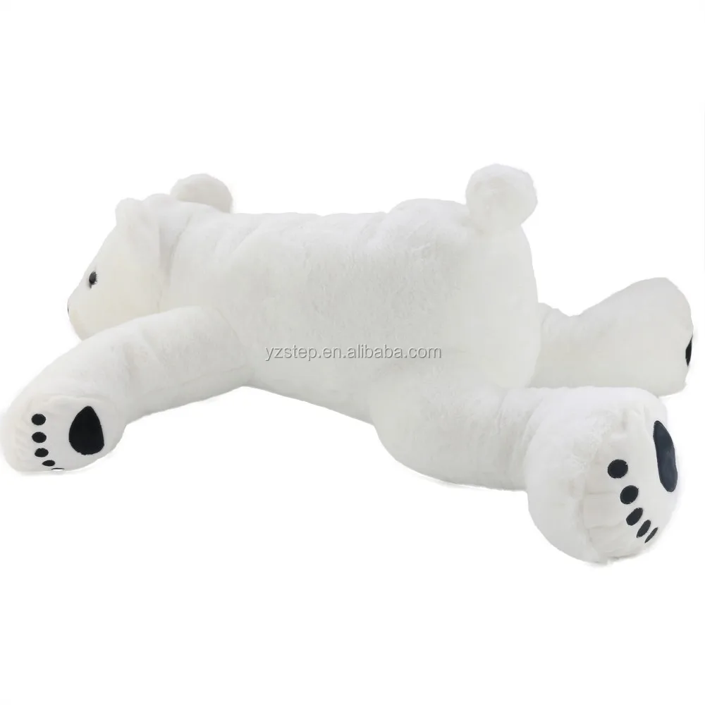 large plush polar bear