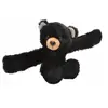 Snap Bear Toys Huggers Stuffed Black Bear Plush Stuffed Toys 20cm