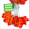 2019 Newest artificial Led maple leaves solar led string light