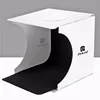 20*20cm Mini Folding Studio Diffuse Soft Box Lightbox With LED Light Black White Photography Background
