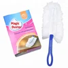 Hot sale one foldable plastic handle with 5 magic cleaning duster
