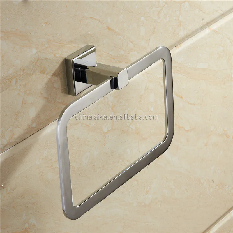 
2018 Hot Sale Home Decorative Brass Chrome Plated Bathroom Hand Towel Ring Holder For bathroom Decor 