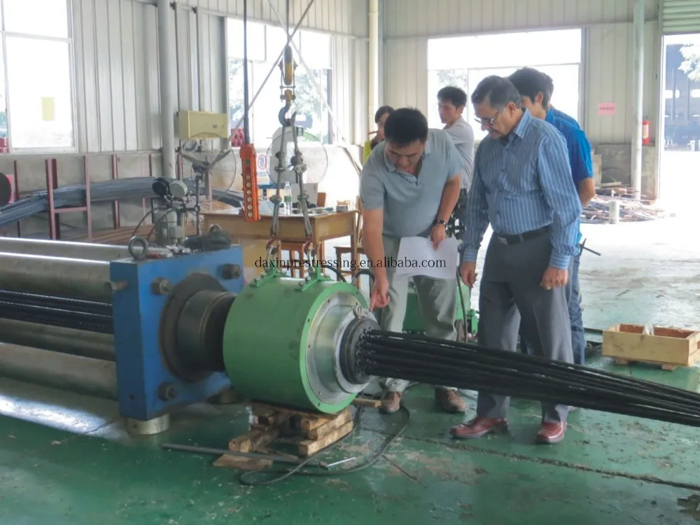 Prestressed Concrete Post Tension Equipment Anchorage And Ground Post