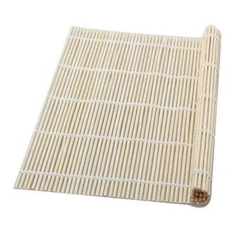 Hot Sale Bamboo Sushi Roller Mats With Wooden Sticks Sushi Bamboo