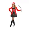 Sexy Ladies lingerie Halloween cosplay Witch costume Pirate Wench Fancy Dress Costumes QAWC-3348