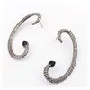 Inspired wide boy earring cuff