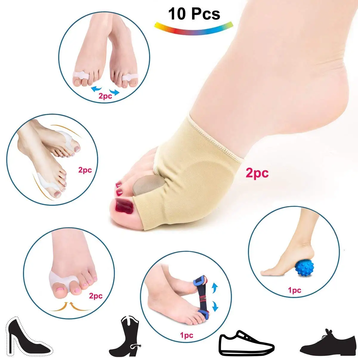 bunion corrector to wear with shoes