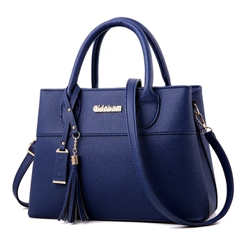Classic Style Yiwu Market Lady Bag Navy Blue Handbag - Buy Yiwu Market ...