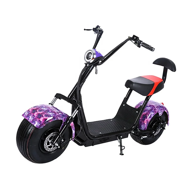 

Long Range 1500W 60V 20AH City Road Velocity Coco City Electric Scooter, N/a