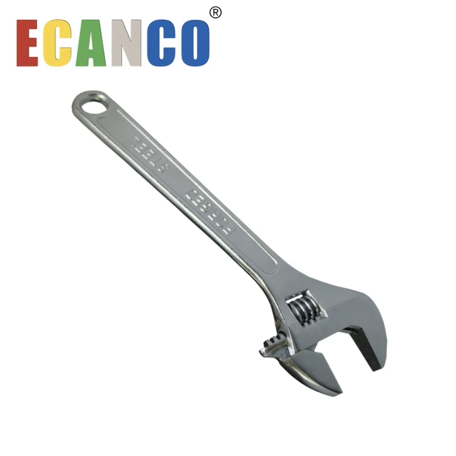 wholesale silver stainless steel adjustable combination wrench