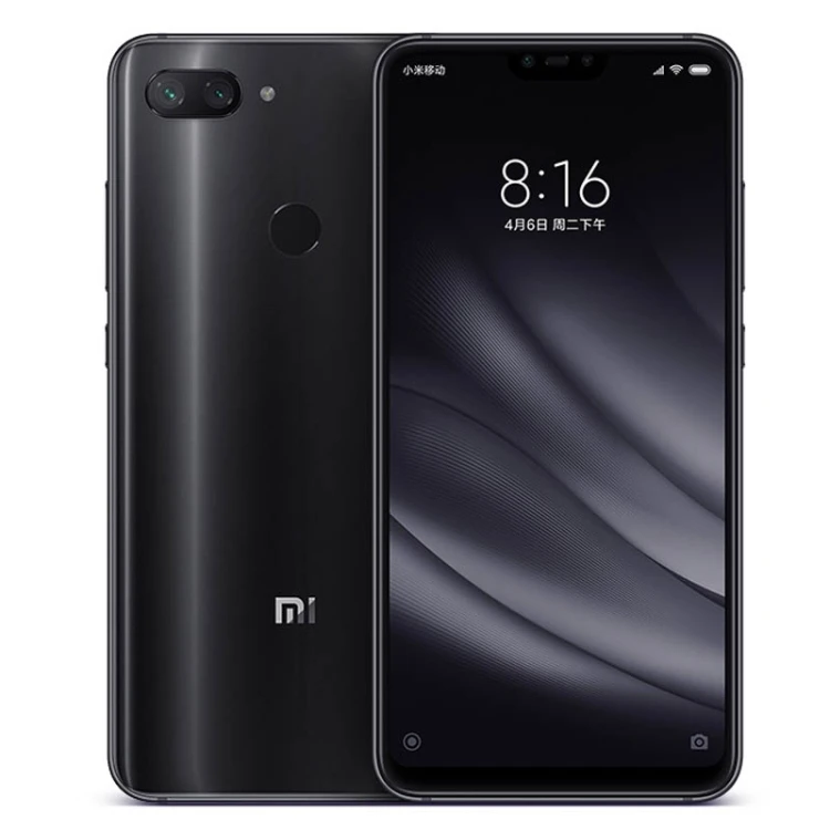 

Xiaomi Mi 8 Lite Mobile Phone, Global Official Version Dual AI Rear Cameras Fingerprint ID 6.26 inch Notch Screen MIUI 10