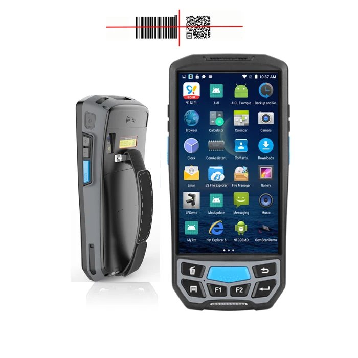 

Rugged 3G 4G wifi handheld terminal touch screen 1d laser 2d barcode scanner industrial android pda NFC RFID reader gps pdas