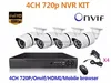 SMTSEC NVR-KIT104/960P 1/3" CMOS HDMI Video Output ONVIF IP Network 4Ch H.264 NVR KIT for CCTV IP Camera