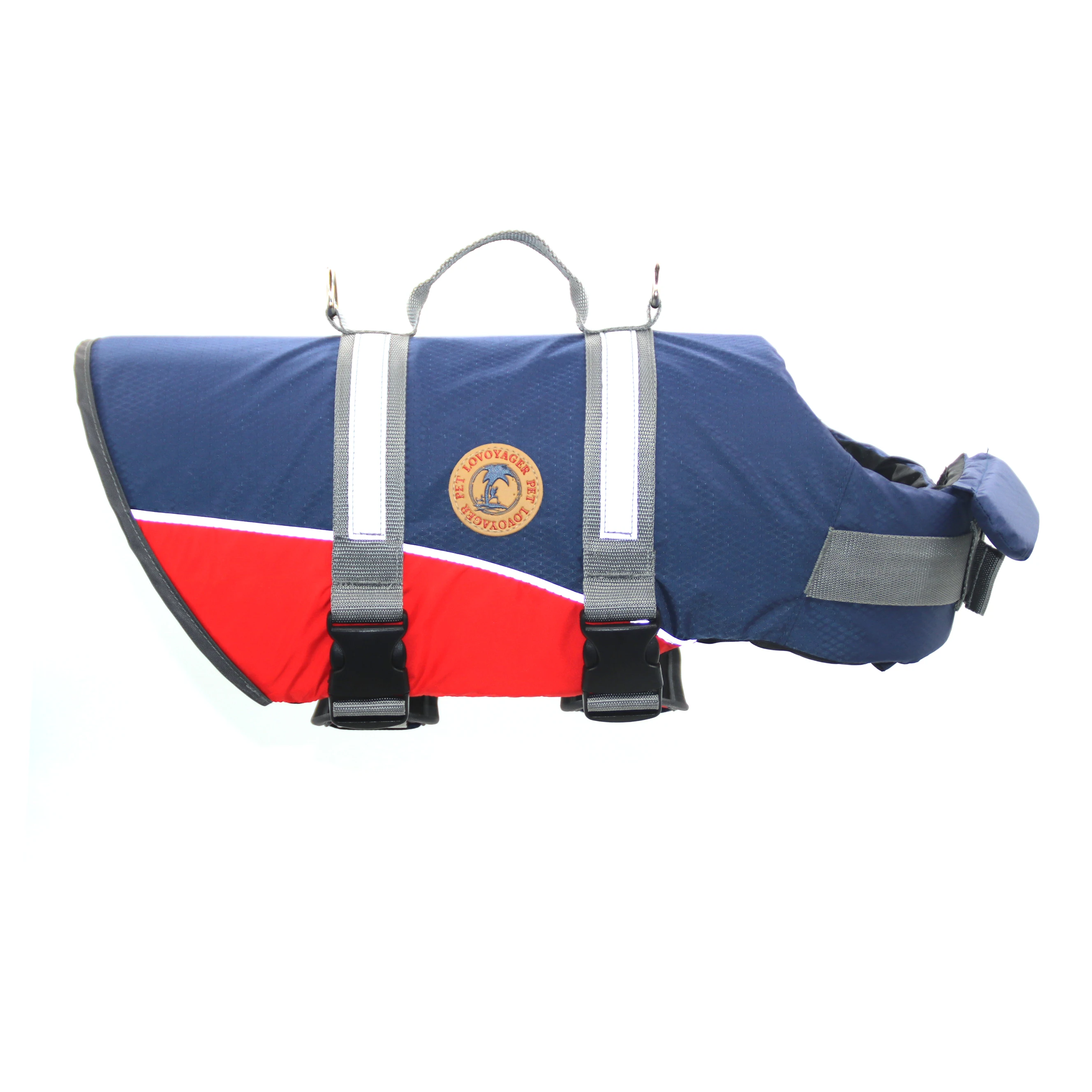 

function dog clothes floating vest dog flotation device wholesale dog life jacket, Red blue