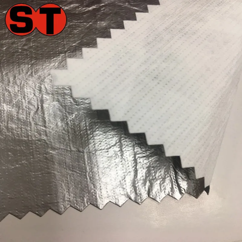 Stock 1443r Tyvek With Sliver Coating Fabric For Shopping Bag/eco