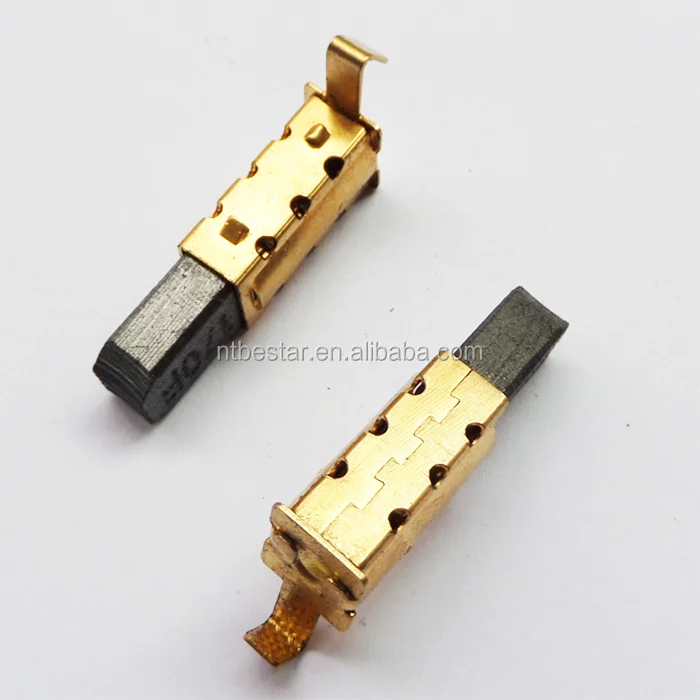 
chinese new graphite carbon brush with holder HT170F 6*8*14 carve characters 