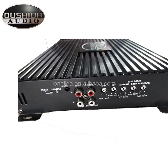 
Made in china power amplifier customer RMS power car audio sound amplifiers 
