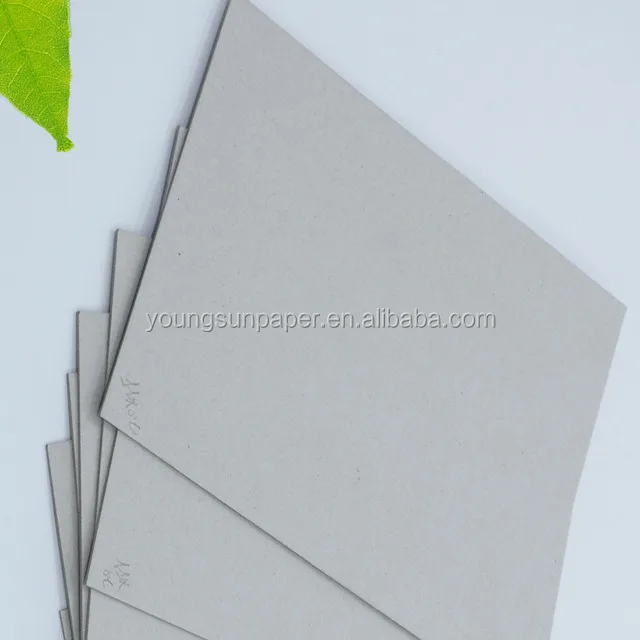 4mm grey board laminated black paper board 889*1194mm