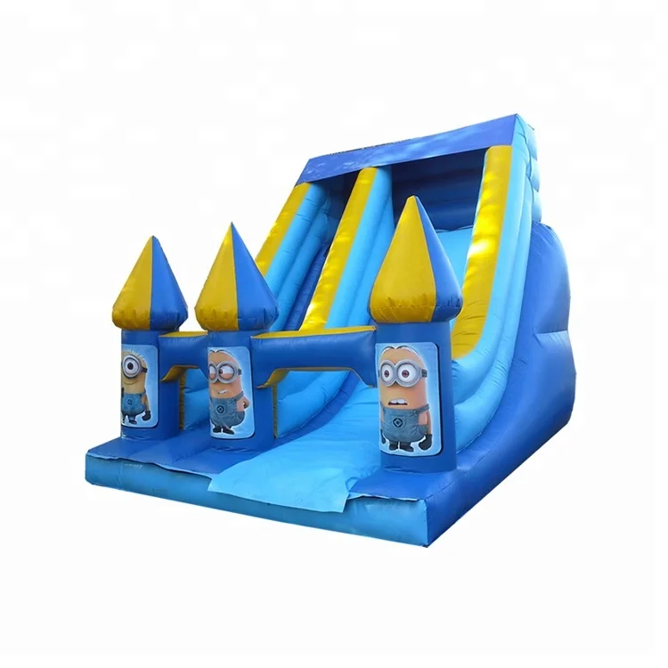 

Professional supplier funny inflatable water/dry slide for adult inflatable jumping slide for rental, Customized