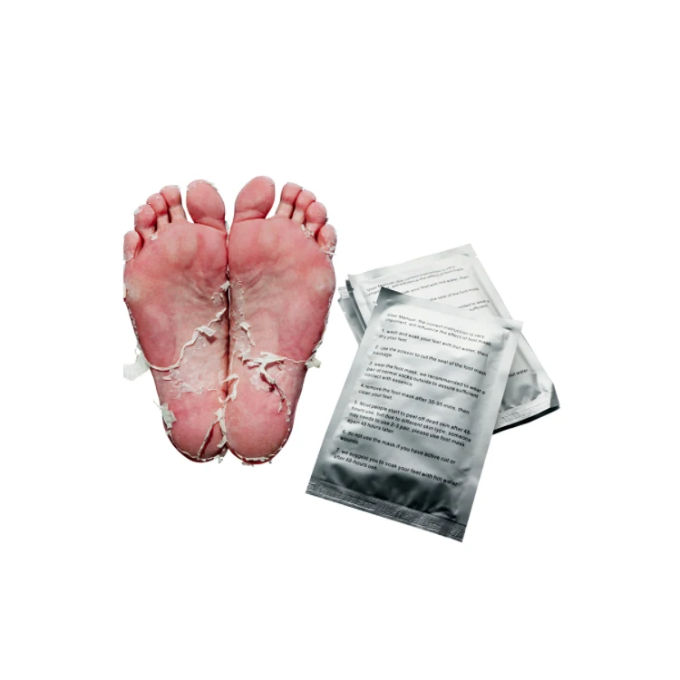 

Foot Peel Mask 2 Pack Peeling Away Calluses and Dead Skin cells For Make Your Feet Baby Soft