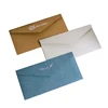 custom made colour card square padded envelope with silver hot foil printing in guangdong