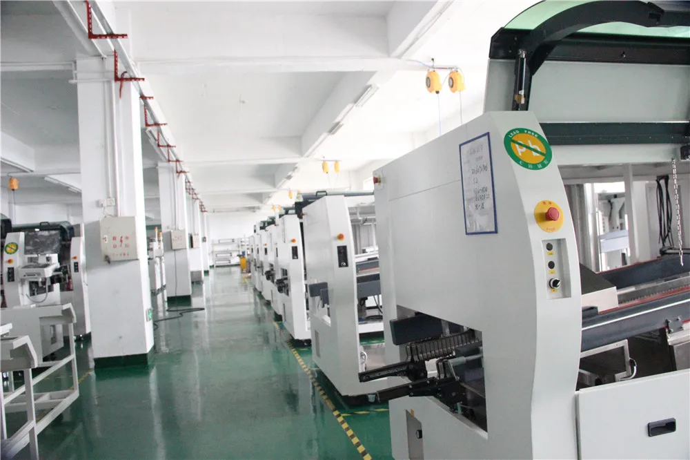 Automatic lead. PCB Wave Oven Production line photo. PCB Wave over Production line photo.