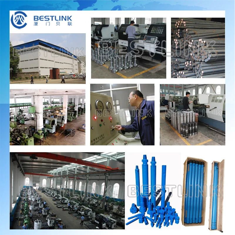 BESTLINK High Air Pressure Water Well Deep Hole Rotary Pneumatic Drilling DTH Down-the-hole hammer for COP MISSION DHD QL SD