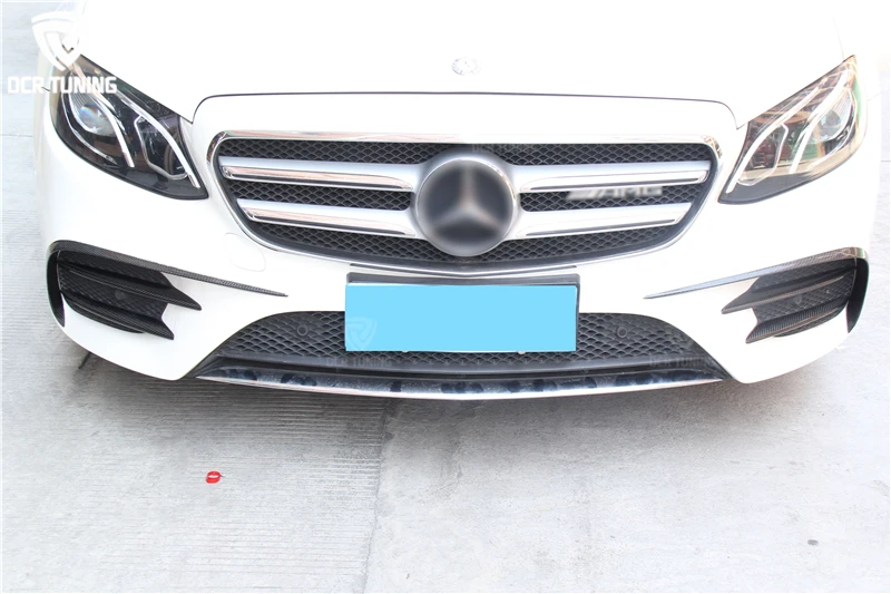 Mercedes W213 Tuning Parts Carbon Front Splitter For Mercedes E Class ...