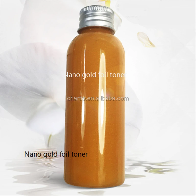 

Nano gold foil toner Moisturizing whitening remove wrinkle