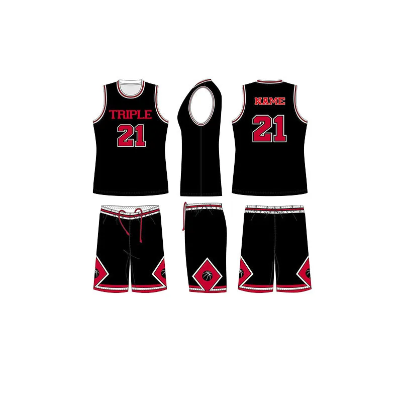 Custom 2023 Plain Sublimated Basketball Wear Black Trend Youth Basketball  Jerseys - China Reversible Basketball Jersey and Mesh Basketball Jersey  price