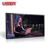 42/55 inch 4k Full HD lcd ultra thin splicing lcd monitor video wall mounted advertising display with controller