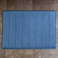 

Microfiber baby bathroom non slip diatomite floor mats set chenille waterproof anti slip memory foam bath mat