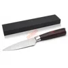 Pro Kitchen 5 inch Fruit Knife High Carbon Stainless Steel Utility Knives Ergonomic Pakka Wood Handle & Sharp Blade