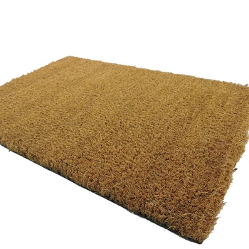 Anti Bacterial Coir Fiber Door Mats Natural Coconut Material Coir