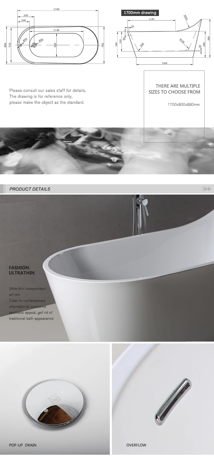 Lindsey Acrylic Freestanding Tub China Bathub Buy Lindsey