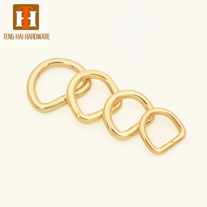 

custom metal handbag hardware buckle d rings