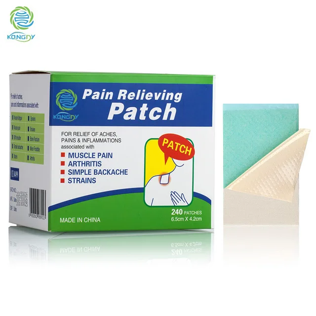 

Personal care relief pain Chinese natural herbal pain plaster, Yellow or others required