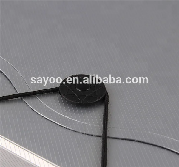 
High quality plastic folder a4 size decorative expanding file folder holder with elastic closure 