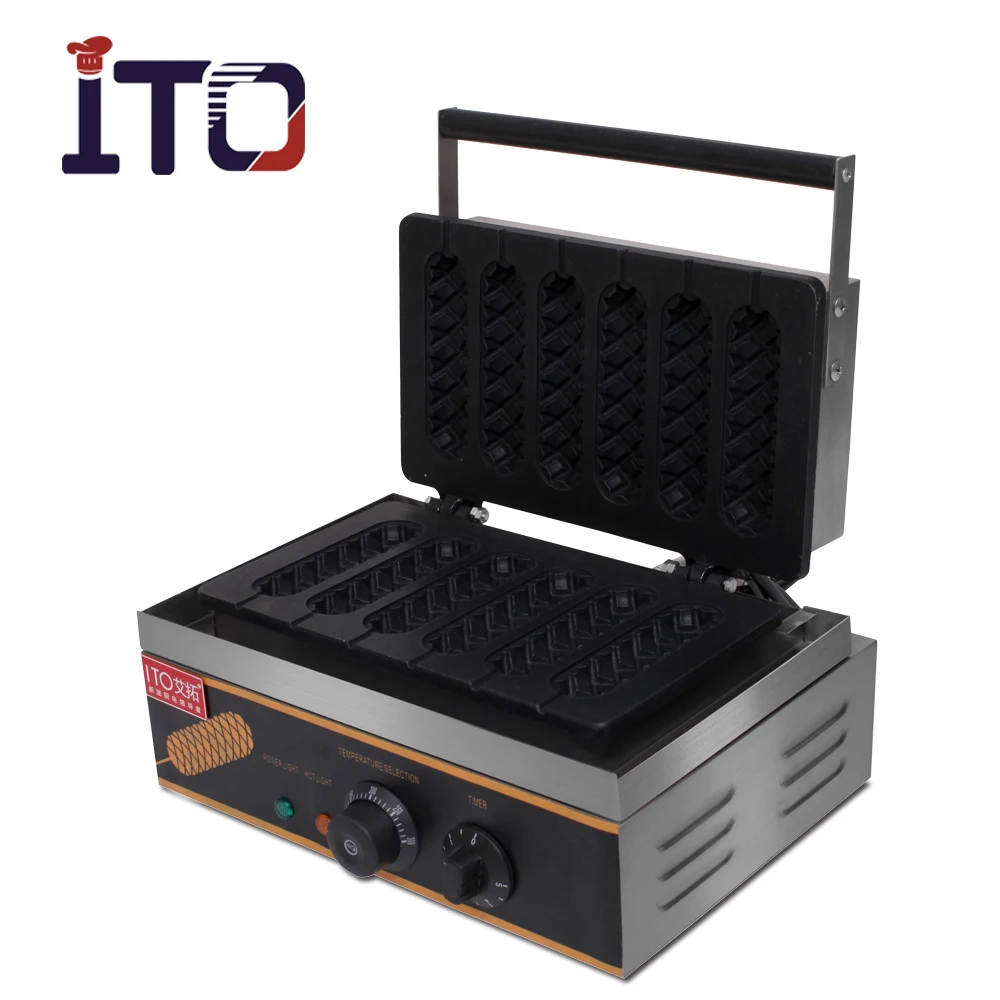 

CI-008 French Corn Shape Muffin Waffle Maker Machine