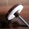bronze polycarbonate sheet screw cap fixing button with foam washer for 6mm-16mm polycarbonate hollow sheet