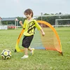custom pop up foldable soccer rebounder tennis goal net