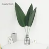 2019 Advanced Natural Real Touch Large size Beauty leaves Artificial Plants High Single Stem Palm Leaves
