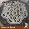 Marble pattern floor design,lobby marble flooring design,water jet marble designs