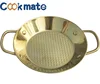 Multi-size high quality hotel restaurant wholesale stainless steel utility paella pan