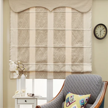 Soft Polyester Fabric Roman Blinds Buy Fabric Curtains Blinds