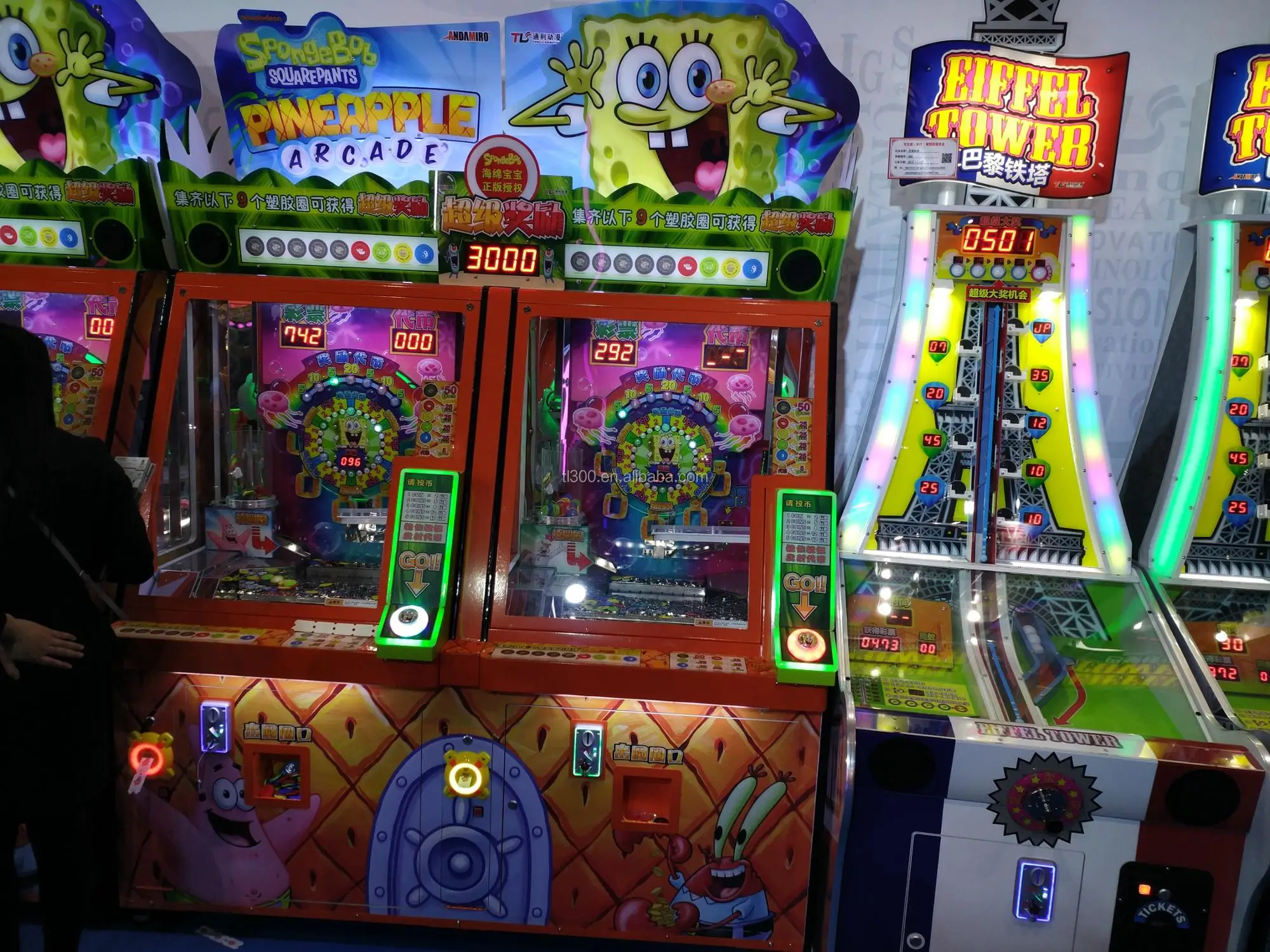 Spongebob Square Pants Pineapple Arcade アミューズメントマシン アーケードマシン コイン式ゲーム コインプッシャー Andamiro Kit Buy アミューズメント機 ゲーム機 コインプッシャー Product On Alibaba Com