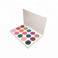 

2018 new vegan cosmetics 15 colors eyeshadow palette