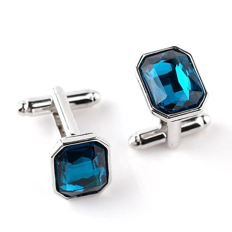 

Wholesale Alloy Multicolor Rhinestone Studs For Men Suit Crystal Cufflinks